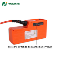 FUJIWARA elektryczne nożyce do przycinania 36V bateria litowa High Branch nożyce do żywopłotu 0-45mm średnica wykończenia 1.2-1.8m drążek teleskopowy 4